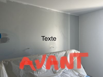 Chambre avant /après 